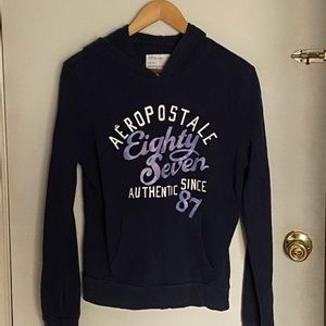 Navy Aeropostale hoodie